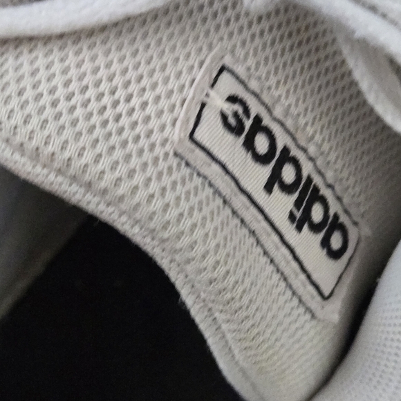 Adidas White and Black Size 5 Womens Sneakers - Picture 8 of 12